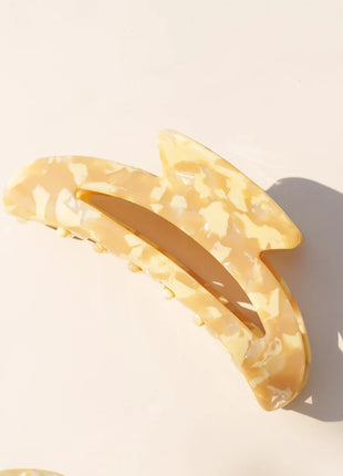 Clip allongée - Tia - Marbre beige