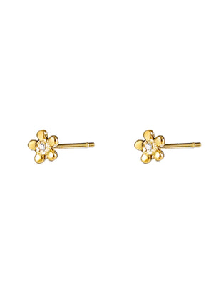 Tiny Flower Stud - 14K - Modeaccessoires - Juwelen - Oorbellen