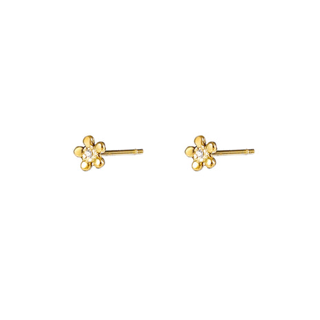 Tiny Flower Stud - 14K - Modeaccessoires - Juwelen - Oorbellen