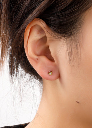 Tiny Flower Stud - 14K - Modeaccessoires - Juwelen - Oorbellen