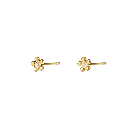 Tiny Flower Stud - 14K - Modeaccessoires - Juwelen - Oorbellen
