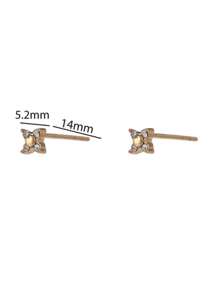 Tiny Spark Stud - 14K - goud - Modeaccessoires - Juwelen - Oorbellen