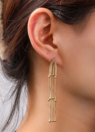 Oordellen -  Waterfall Dangle - 14K