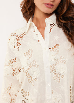 Alora blouse – Wool White