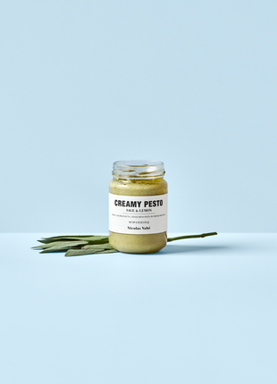 Creamy pesto, Sage & lemon, 135 g - Lou Lou