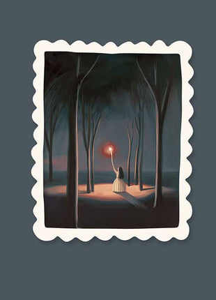 Troostkaart - Ik stuur je een lichtpuntje (hoop/sterkte) - Lifestyle - Van papier - Wenskaarten