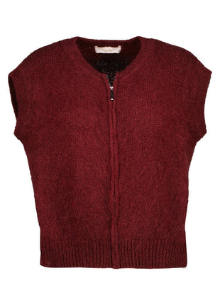 Truivest - Angers B503 - Bordeaux - Bordeaux / One Size - Kleding - Blazers & vestjes