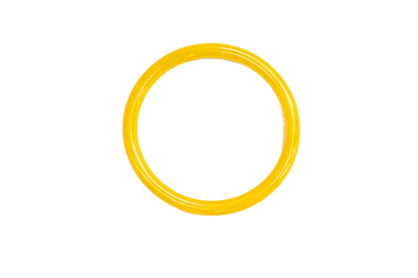 Armband - Ø 6,5cm - geel by Charlotte Marie Jewelry