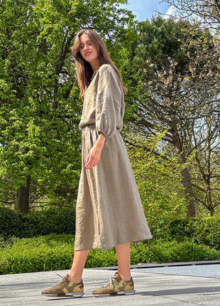 Tunic - Adri - Mirror kaki - Kleding - Blouses