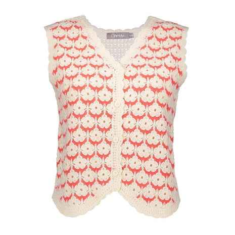 Vest jacquard - 64000-10 by Geisha