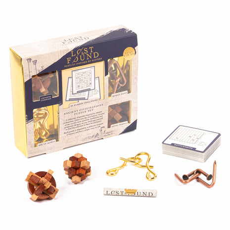 Ancient Civilisation Puzzles Set of 5 - Lou Lou