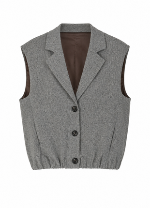 Vestje  - Aury B611 - Taupe