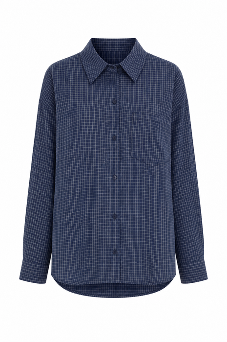 Bloes - Ruitjes - 90451 (blauw)