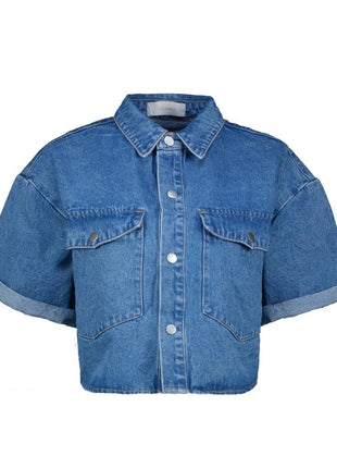 jeansvestje (kort) - Jolie A602 by Amelie & Amelie