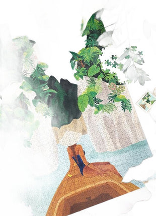 Luxurious Bay - Jigsaw Puzzle 1000 pieces - PZ25 by All the ways to say