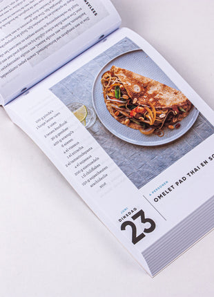 Calendrier alimentaire quotidien détachable 2026