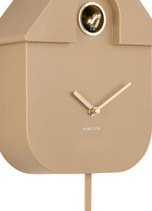 Wall Clock Modern Cuckoo (Oro) - Goud - Lou Lou
