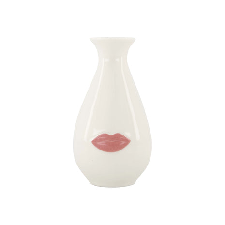 Vaasje - lippen - keramiek - Lifestyle - In huis - Decoratie