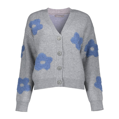 Vest flowers 54510 10 000900 Kleding Truien en cardigans