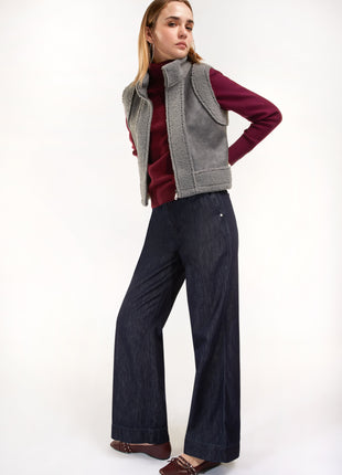 Vest s1986vt/r ecru Kleding Blazers & vestjes