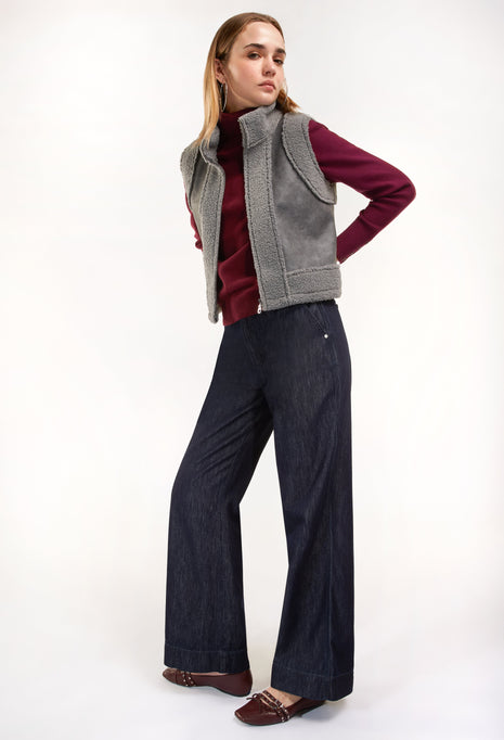 Vest s1986vt/r ecru Kleding Blazers & vestjes