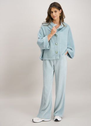 Vestje - 843092 – aqua - Kleding - Blazers & vestjes