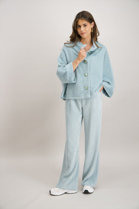 Vestje - 843092 – aqua - Kleding - Blazers & vestjes