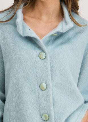 Vestje - 843092 – aqua - Kleding - Blazers & vestjes