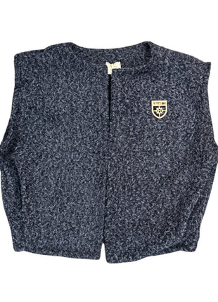 Vestje - Bouclé - Saar - Grijs - Grijs / One Size - Kleding - Blazers & vestjes