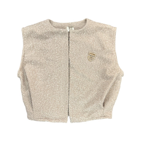 Vestje - Bouclé - Saar - Off-white - Off-white / One Size - Kleding - Blazers & vestjes