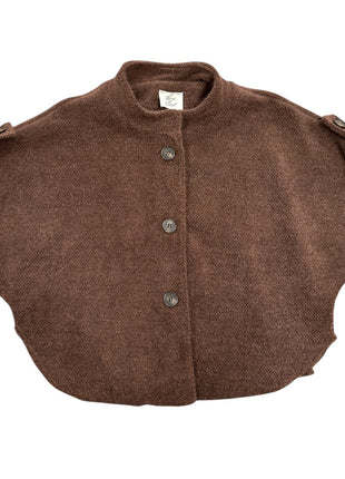 Vestje - Maud - Knopen - Bruin - Bruin / One Size - Kleding - Blazers & vestjes