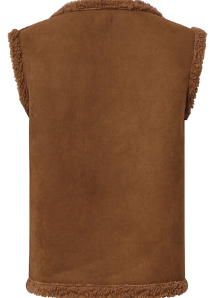 Vestje z/m - choco - 25619 - Kleding - Blazers & vestjes