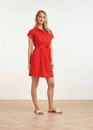 DRESS - 26055 - RED by Smashed Lemon