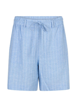 Short - Cami - Linen/Visco Pinstripe - SRB4914 by Red Button