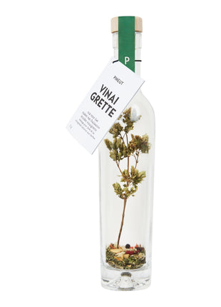 Vinaigrette - glazen fles - Italiaanse kruiden - Lifestyle - Koken & Tafelen - Food - Zout - Kruiden