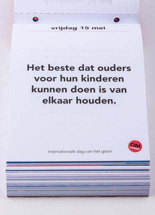 Repenser le calendrier détachable 2026