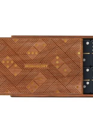 Deluxe houten bordspel - Dominoes Deluxe