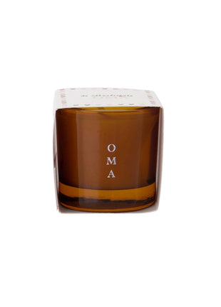 Geurkaarsje in wikkel de allerliefste oma - oker/wit by Zusss