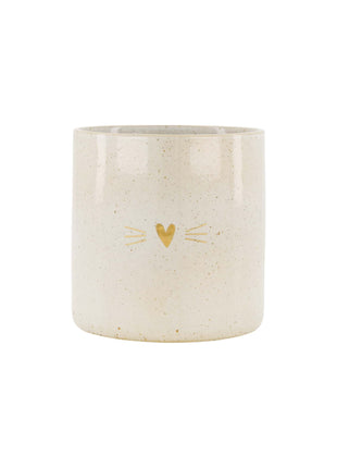 Voorraadpot kat m zand/goud (1201-027) - Lifestyle - Dieren