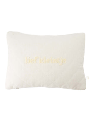 Kussen - lief kleintje 35x25cm - multicolor