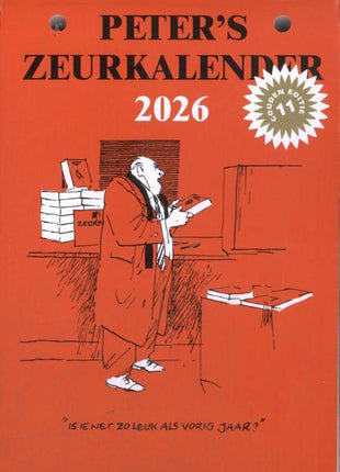 Peter's Zeurkalender 2026 by Boeken