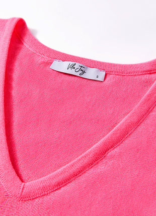 T-shirt - Tanja-L-18-H – Fuchsia