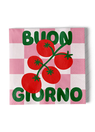 Buongiorno Paper Napkins 20pack - 148-01631 by Atelier Pistache