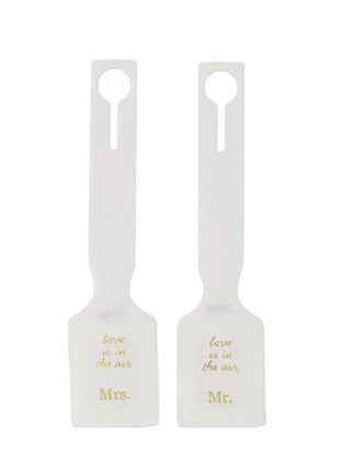 Set van 2 kofferlabels mr & mrs - 1103-0005 by Zusss