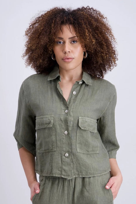 Vest - blazer 845133 – Kaki by Signe Nature