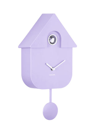 Wall Clock Modern Cuckoo - soft purple - Lifestyle - Fun & gadgets - Design