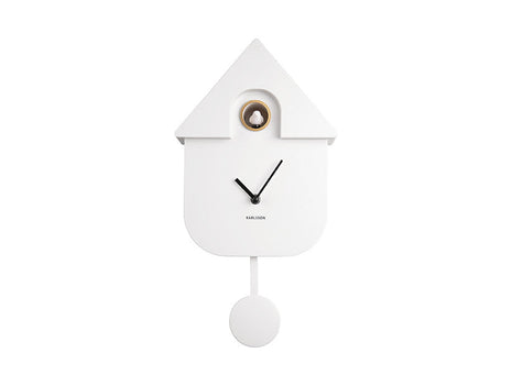 Wall Clock Modern Cuckoo - wit - Lifestyle - Fun & gadgets - Design