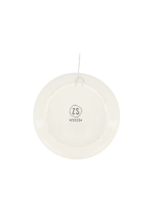 Wandbordje - goud hartje - wit - Lifestyle - In huis - Decoratie