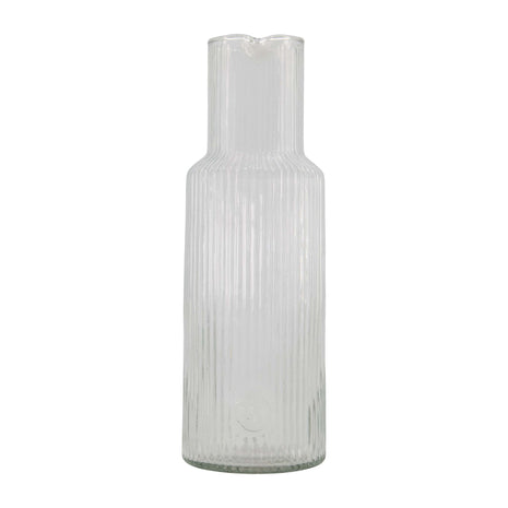 Waterkan - ribbel - transparant (0706-031) - Lifestyle - Koken & Tafelen - Benodigdheden