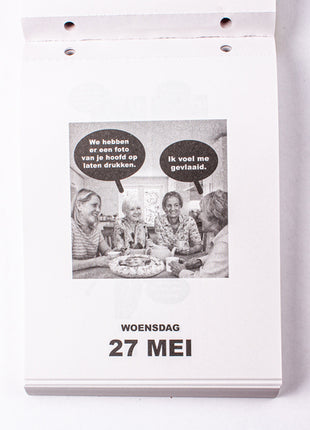 Calendrier Kakhiel 2026 à pages détachables